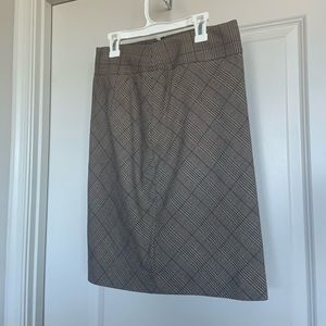 The Limited Plaid Patterned Pencil Skirt Size 0